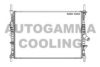 AUTOGAMMA 105590 Radiator, engine cooling